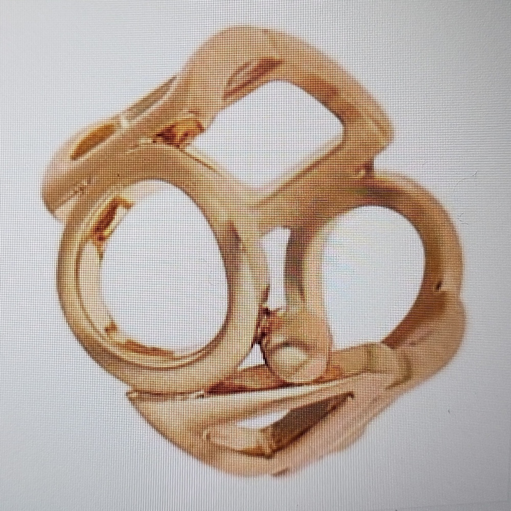 MARLA WYNNE GEOMETRIC  OPEN SPACE RING